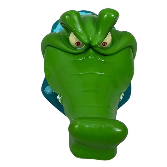 Disney Peter Pan Tick-Tock Croc Crocodile Topper Figure 5" Green Collectible PVC - Picture 2 of 7